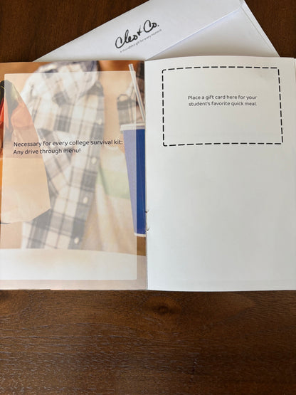 "COLLEGE LIFE"  GIFT CARD BOOKLET