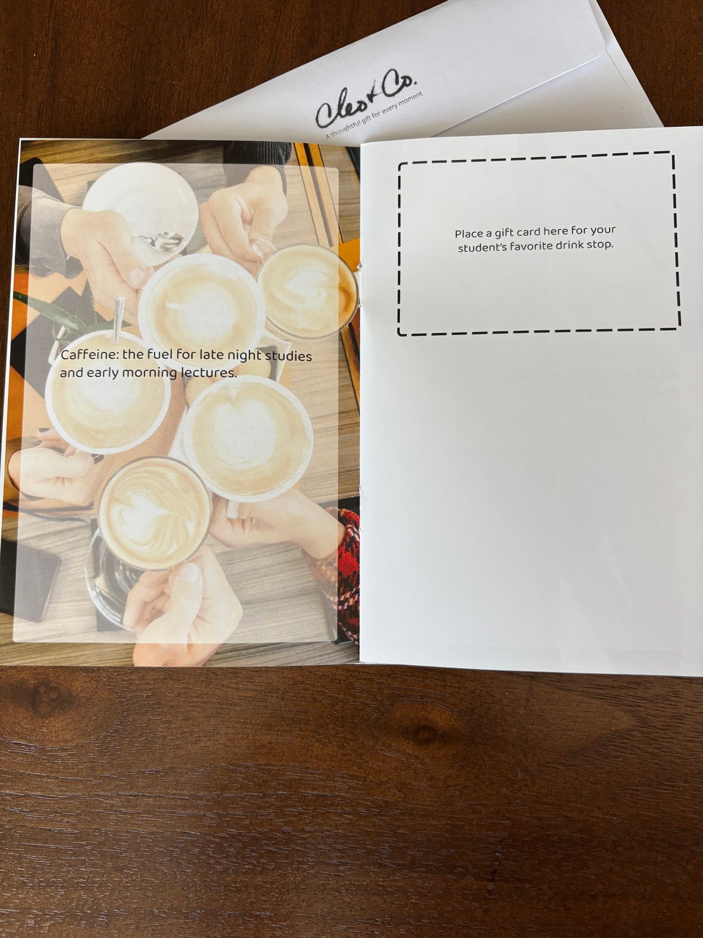 "COLLEGE LIFE"  GIFT CARD BOOKLET